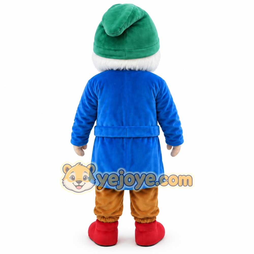 Blue Dwarf Mascot Costume Blue Dwarf Mascot Costume