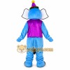 Blue Elephant Mascot Costume Blue Elephant Mascot Costume
