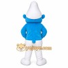 Blue Elf Boy Mascot Costume Blue Elf Boy Mascot Costume