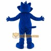 Blue Fat Cat Mascot Costume Blue Fat Cat Mascot Costume