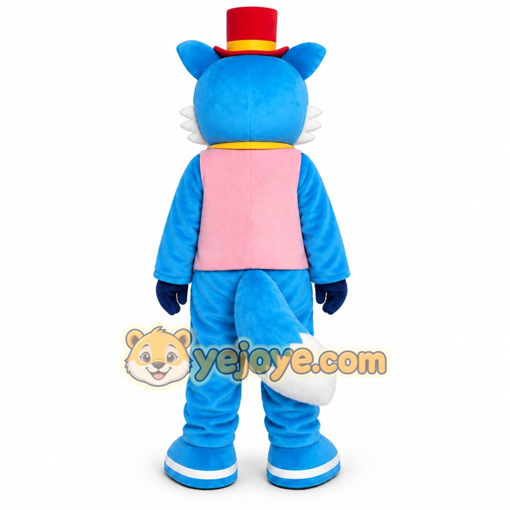 Blue Fox Mascot Costume Cosplay Party Blue Fox Mascot Costume Cosplay Party