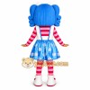 Blue Hair Little Girl Mascot Costume Blue Hair Little Girl Mascot Costume
