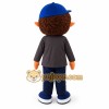 Blue Hat Smile Boy Mascot Costumes Cool Kids Costume Blue Hat Smile Boy Mascot Costumes Cool Kids Costume