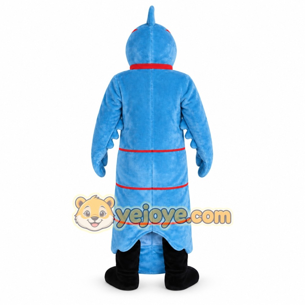 Blue Hippocampus Mascot Costume for Adult Blue Hippocampus Mascot Costume for Adult