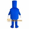 Blue Dreidel Mascot Costume Blue Dreidel Mascot Costume