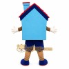 Blue House Mascot Costume