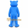 Blue Panther Mascot Costume Blue Panther Mascot Costume
