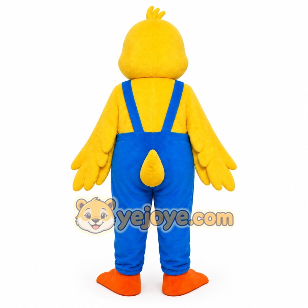 Blue Pants Duck Mascot Costume Blue Pants Duck Mascot Costume