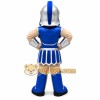 Blue Spartan Trojan Knight Mascot Costume Blue Spartan Trojan Knight Mascot Costume