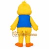 Blue Vest Chicks Animal Mascot Costume Blue Vest Chicks Animal Mascot Costume