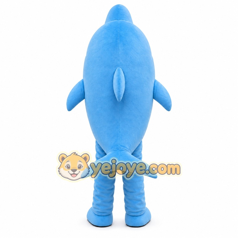 Blue Whale Sea Animal Mascot Costume Blue Whale Sea Animal Mascot Costume