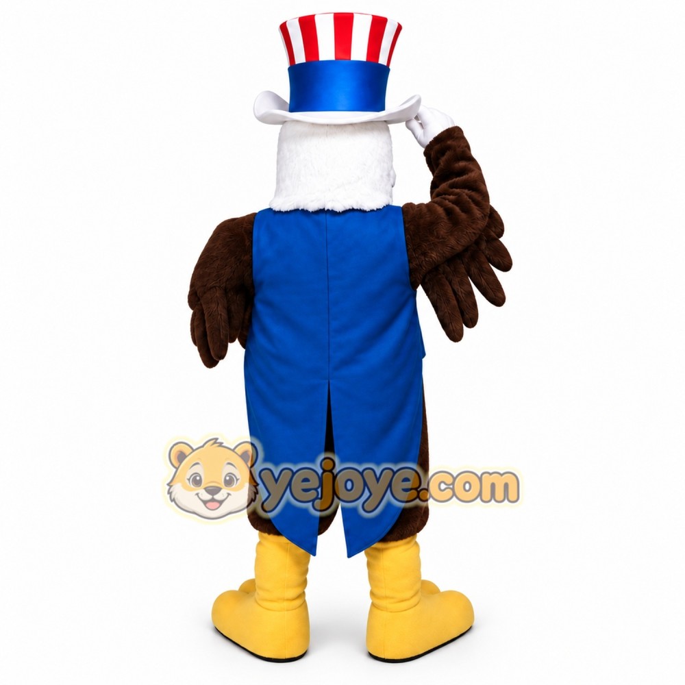 Bowl Eagle Mascot Costume Bowl Eagle Mascot Costume
