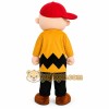 Boy Brown Mascot Costume Boy Brown Mascot Costume