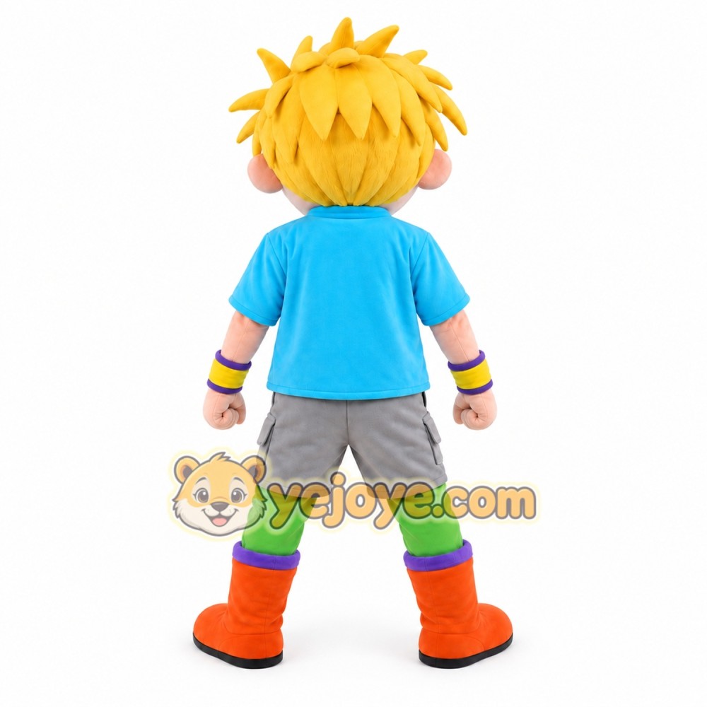 Boy Mascot Costume Boy Mascot Costume