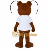 Brown Ant Mascot Costume Cartoon Ant