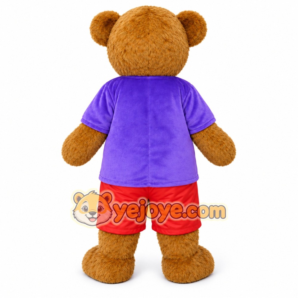Brown Bear Adult Animal Mascot Costume