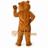 Brown Bear Beaver Cartoon Mascot Costume