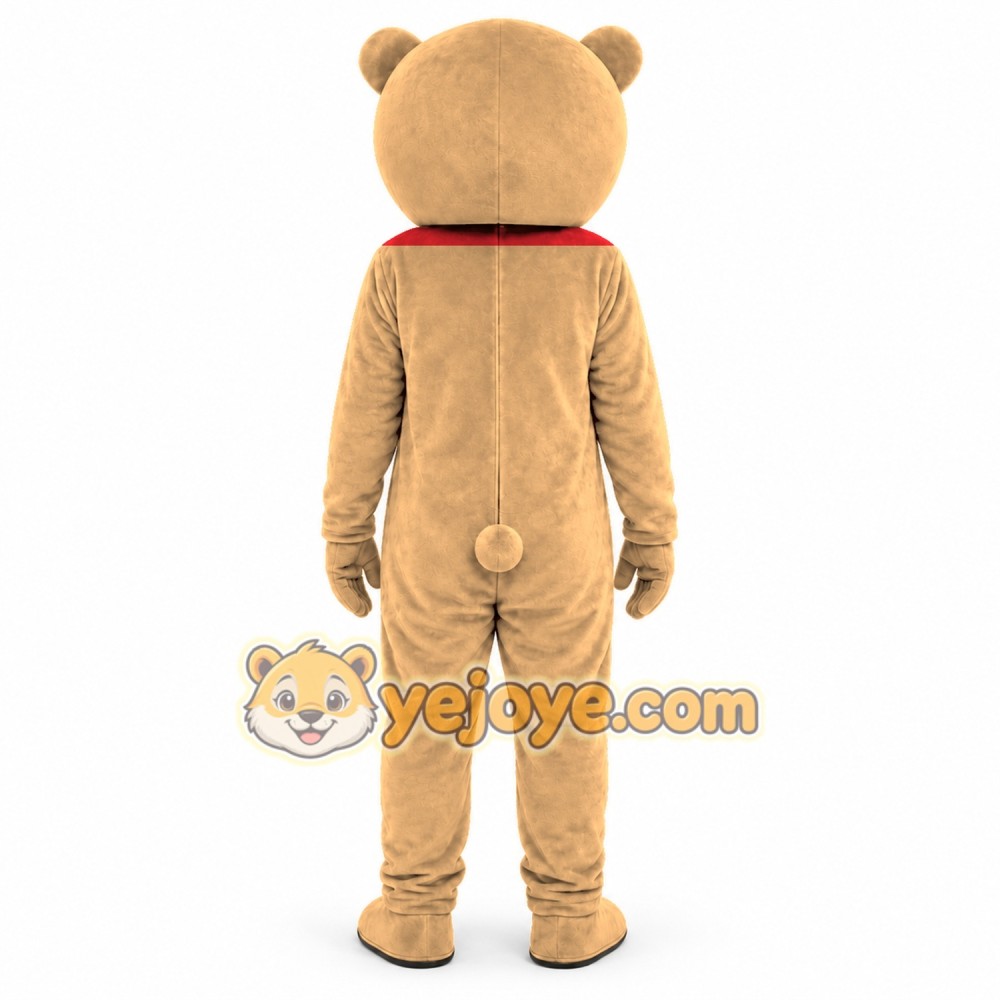 Brown Bear Cartoon Mascot Costume Brown Bear Cartoon Mascot Costume