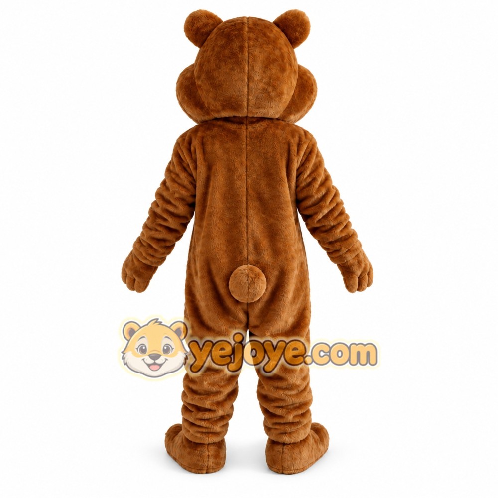 Brown Bear Mascot Costume Deluxe