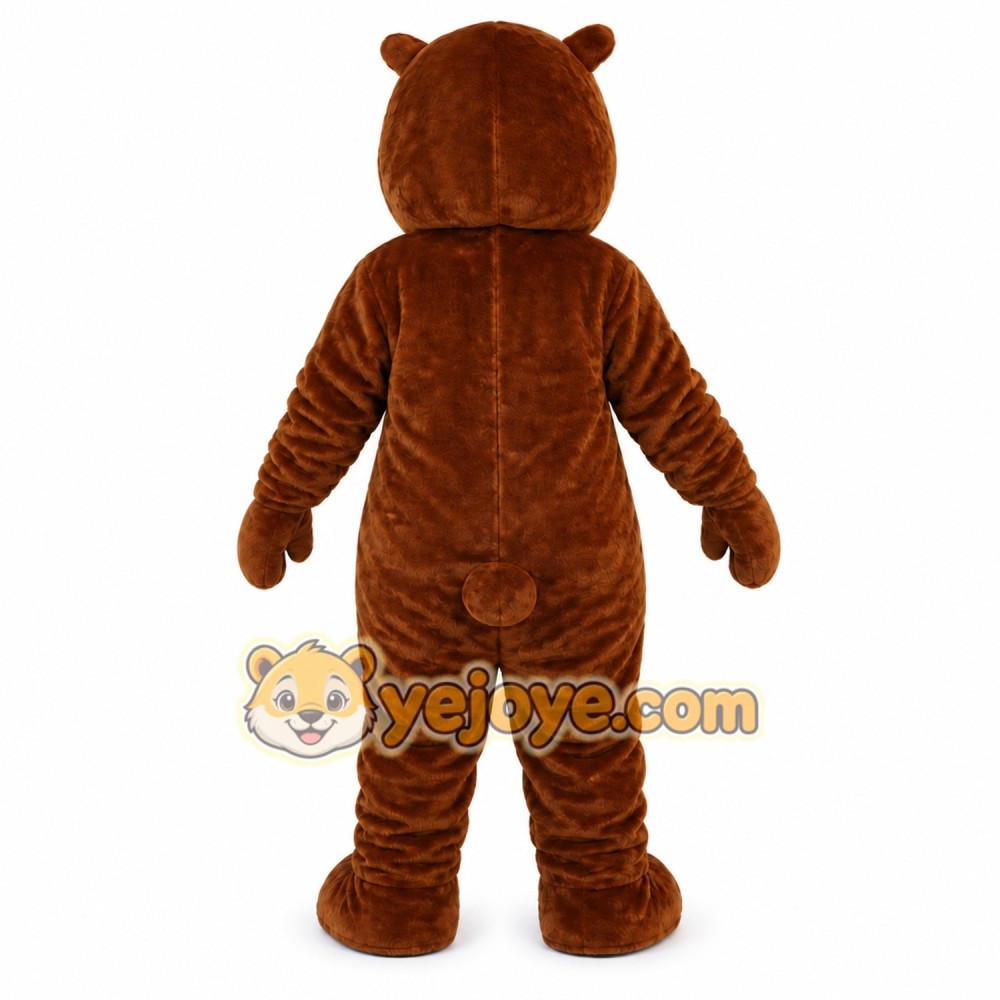 Brown Bear Mascot Costume Brown Bear Mascot Costume