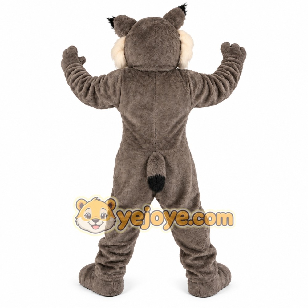 Brown Bengal Wildcat Mascot Costume