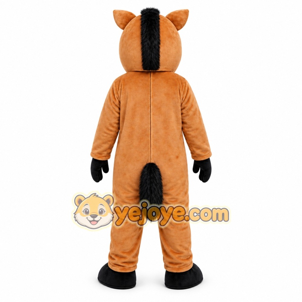 Brown Boar Mascot Costume Brown Boar Mascot Costume