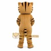 Brown Cat Holiday Mascot Costume Brown Cat Holiday Mascot Costume