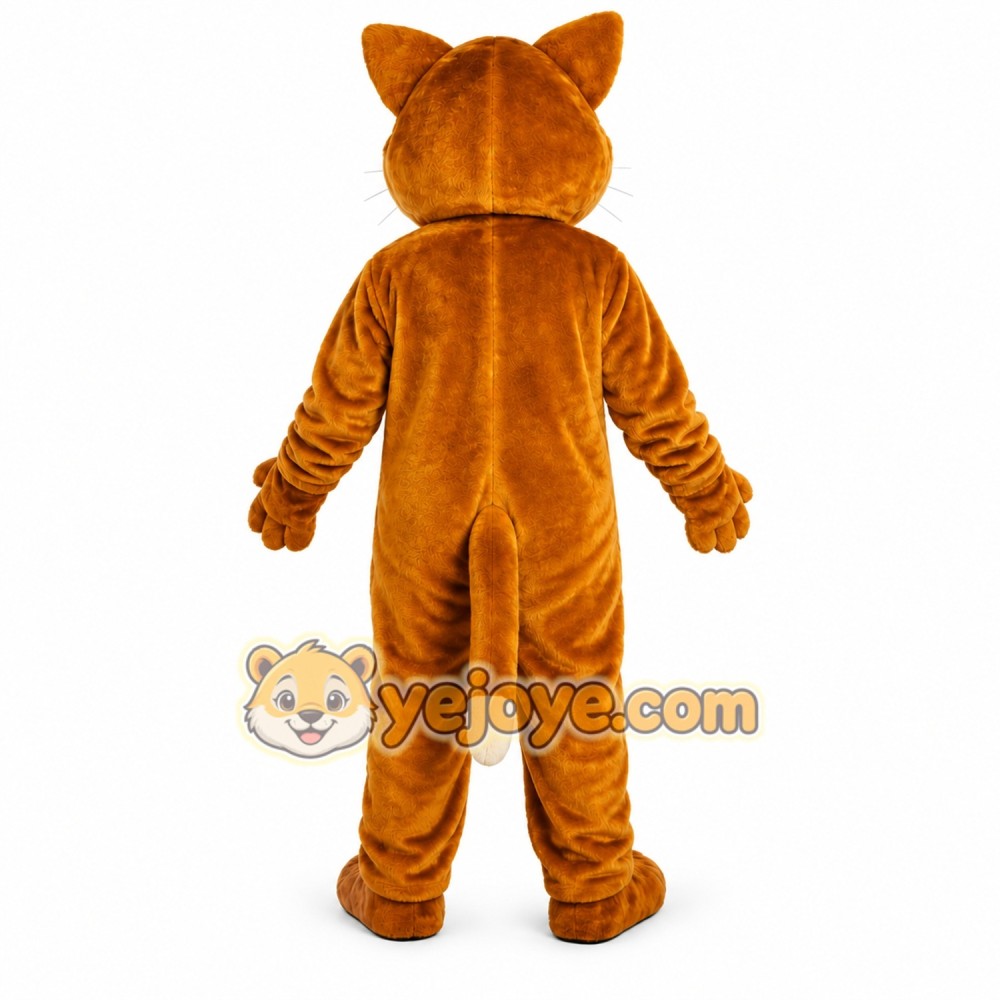 Brown Cat Mascot Costume for Adult Brown Cat Mascot Costume for Adult