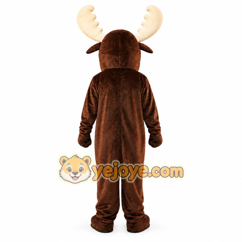 Brown Deer Mascot Costume Brown Deer Mascot Costume