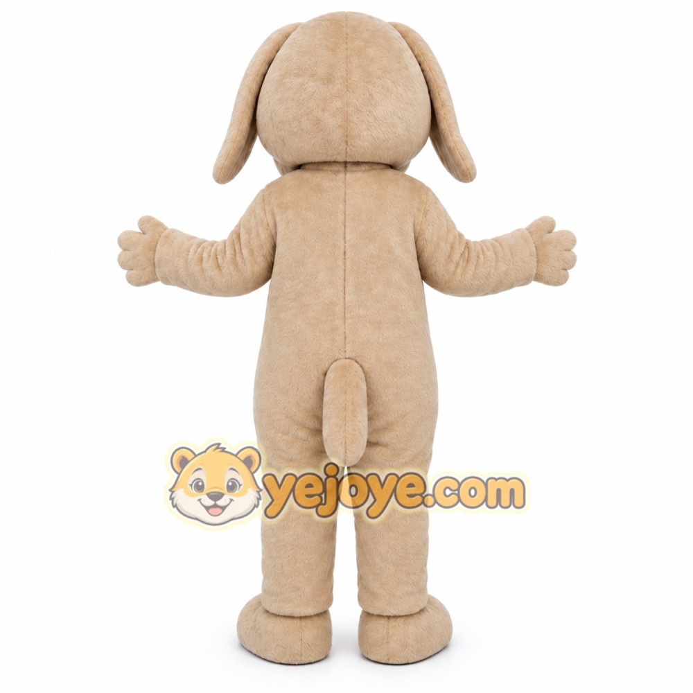 Brown Dog Animal Mascot Costume Brown Dog Animal Mascot Costume