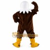 Brown Eagle Bird Cartoon Mascot Costume Brown Eagle Bird Cartoon Mascot Costume