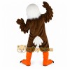 Brown Eagle Bird Mascot Costume Brown Eagle Bird Mascot Costume