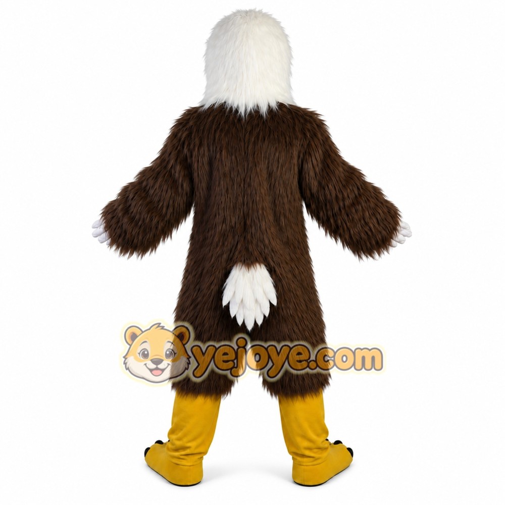 Brown Eagle Mascot Costume for Adult Brown Eagle Mascot Costume for Adult