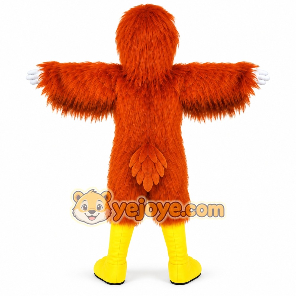 Brown Eagle Mascot Costume Brown Eagle Mascot Costume