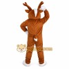 Brown elk Deer Cartoon Mascot Costume