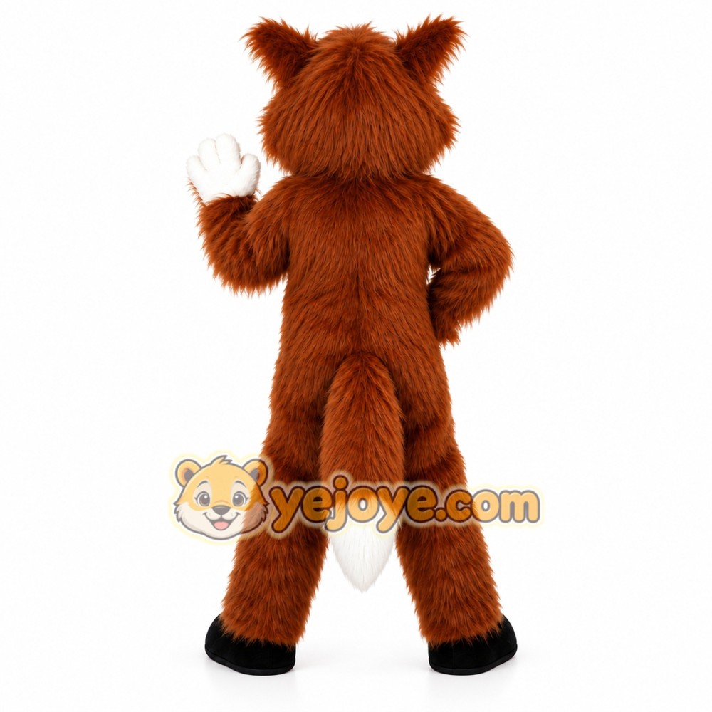Brown Fox Mascot Costume Brown Fox Mascot Costume