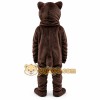 Brown Grizzly Bear Mascot Costume Deluxe Material Brown Grizzly Bear Mascot Costume Deluxe Material