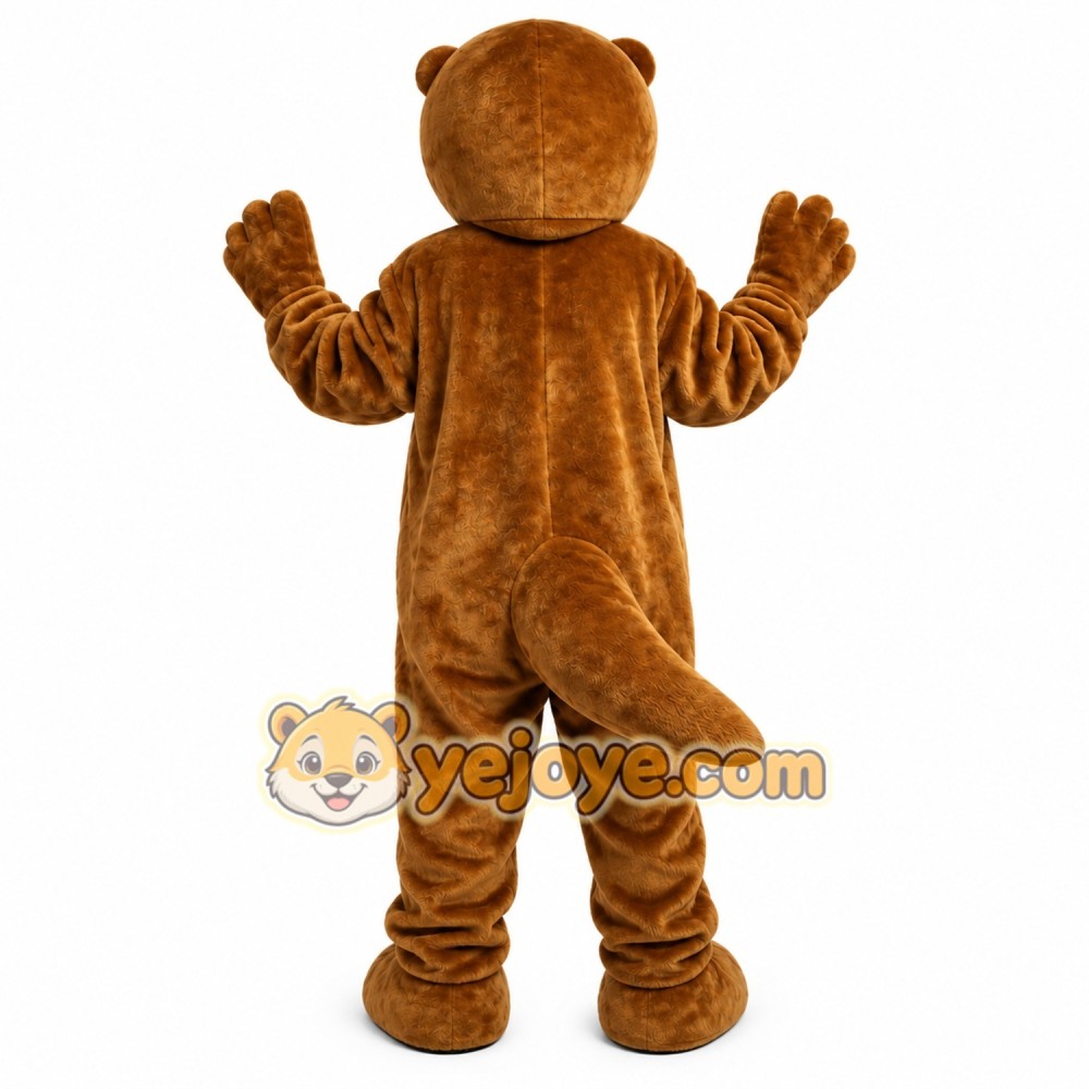 Brown Groundhog Gophers Mascot Costume Brown Groundhog Gophers Mascot Costume