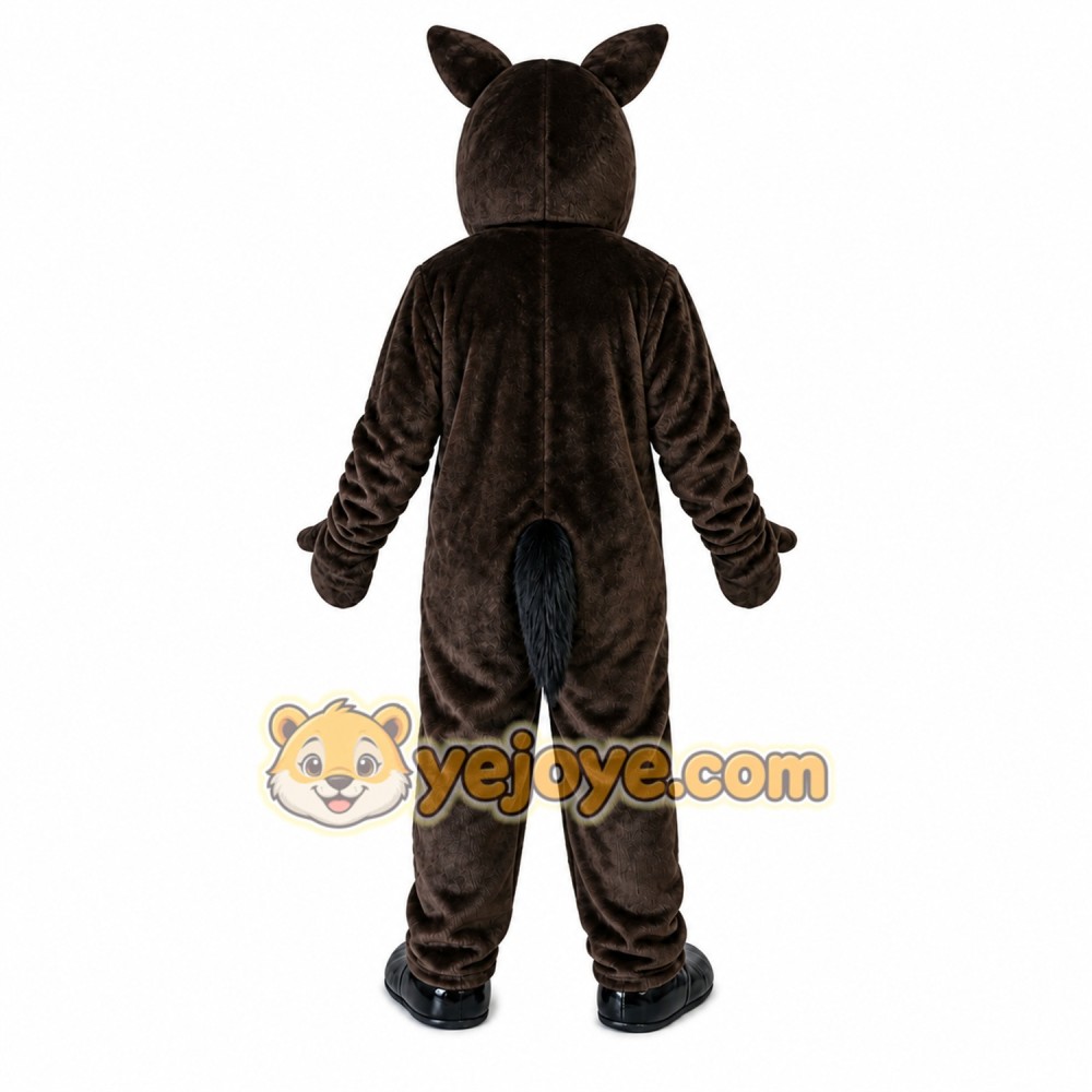 Brown Horse Mascot Costume