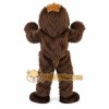 Brown Long Hairy Dog Mascot Costume for Adult