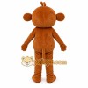 Brown Monkey Mascot Costume Brown Monkey Mascot Costume