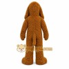 Brown Poodle Dog Mascot Costume Brown Poodle Dog Mascot Costume