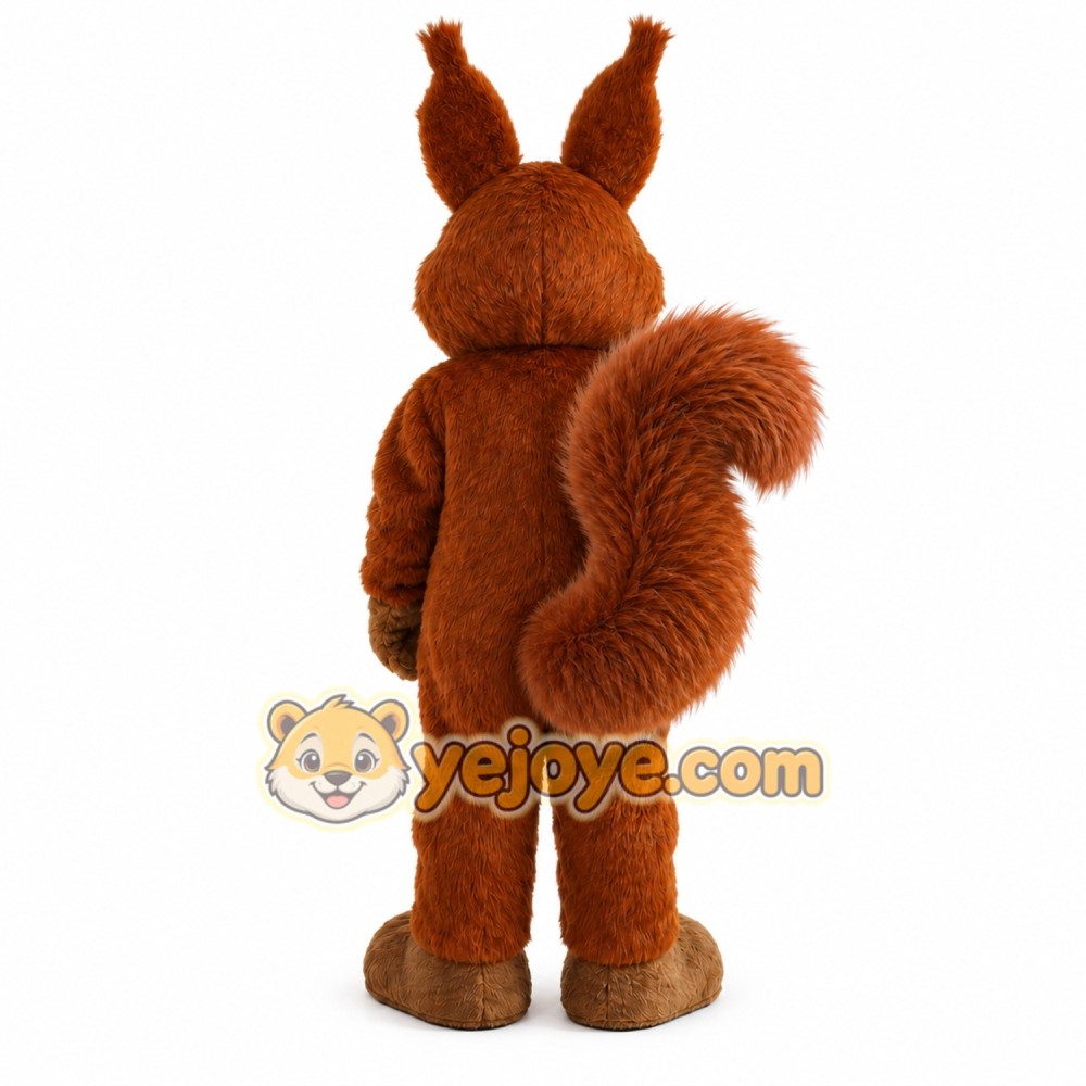 Brown Squirrel Mascot Costume Adult Cartoon Cosplay Costume