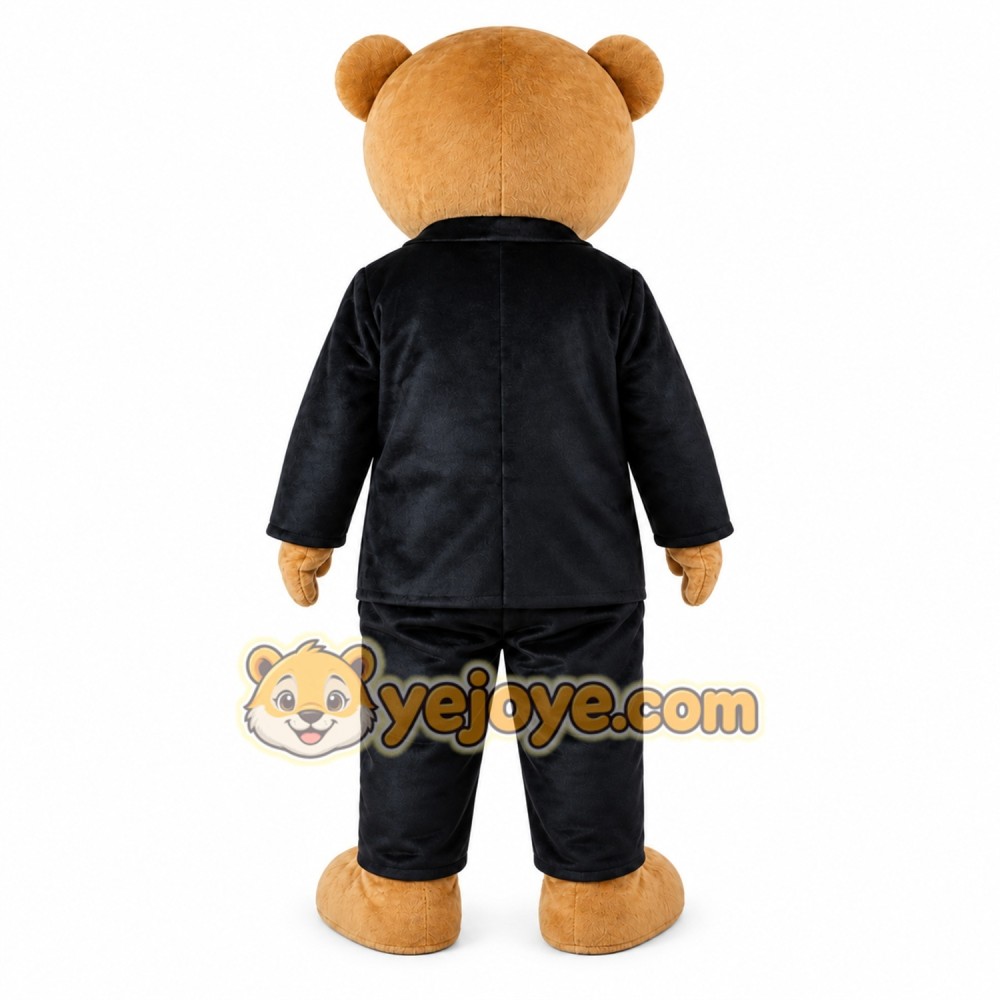 Brown Teddy Bear Mascot Costume Brown Teddy Bear Mascot Costume