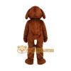 Buddy White & Brown Dog Mascot Costume Buddy White & Brown Dog Mascot Costume