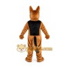 Black and Tan Dog Mascot Costume Black and Tan Dog Mascot Costume