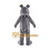 Gray Bulldog Mascot Costume Gray Bulldog Mascot Costume