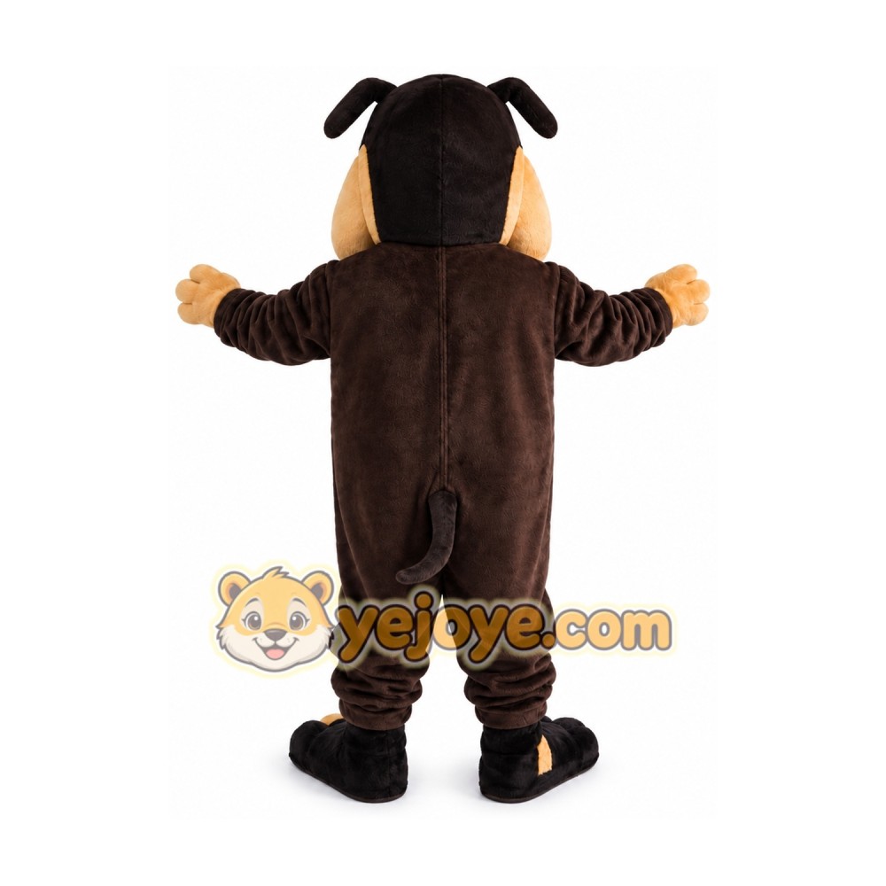Bulldog Mascot Costume Cartoon Character