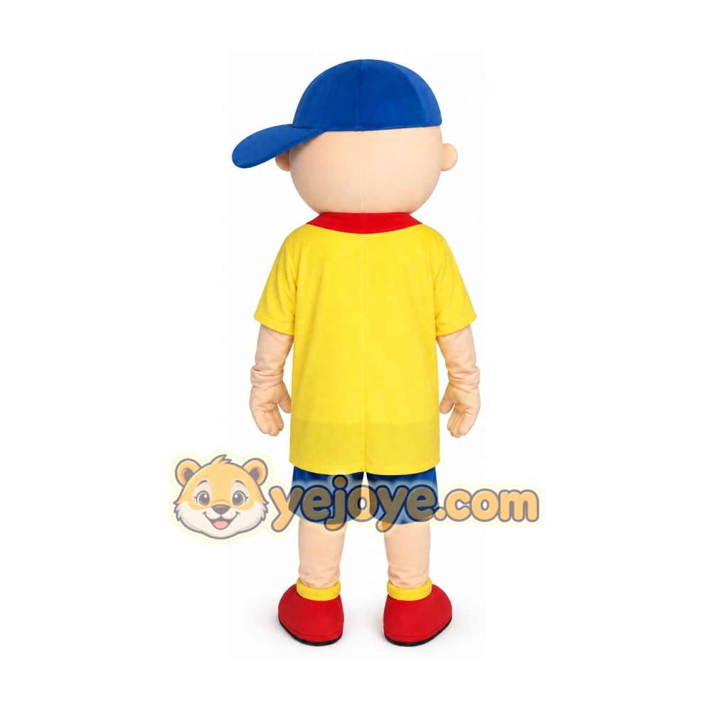 Caillou Boy Mascot Costume Caillou Boy Mascot Costume