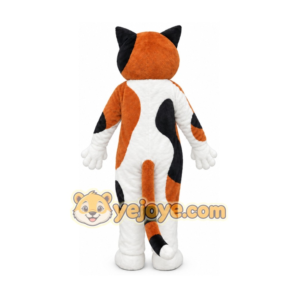 Calico Cat Mascot Costume Calico Cat Mascot Costume